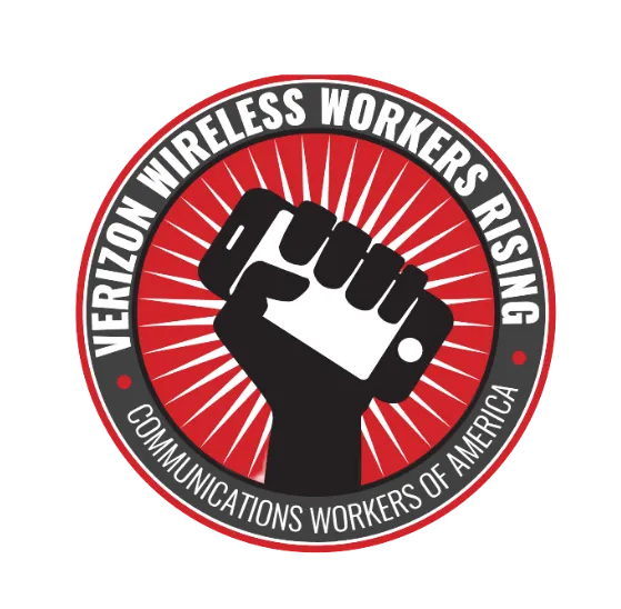 Verizon Wireless Workers Rising logo